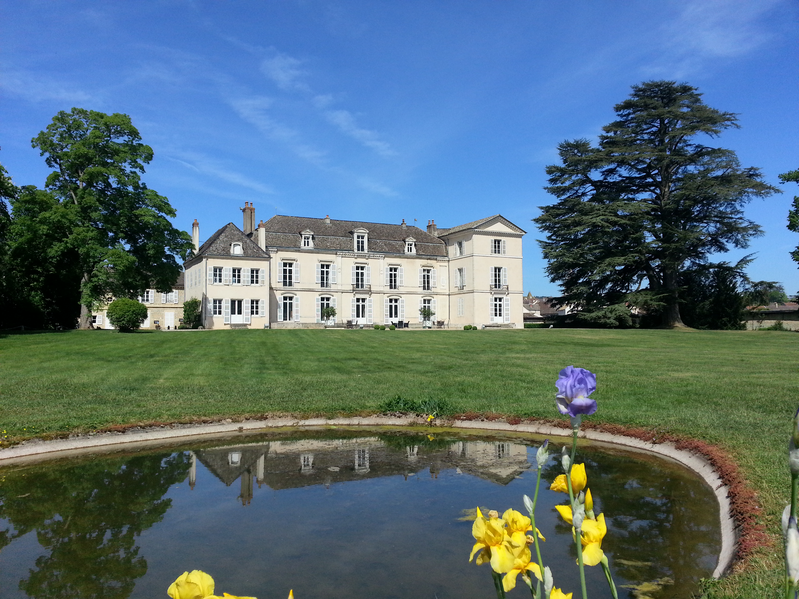 Le Château de Meursault et son parc
