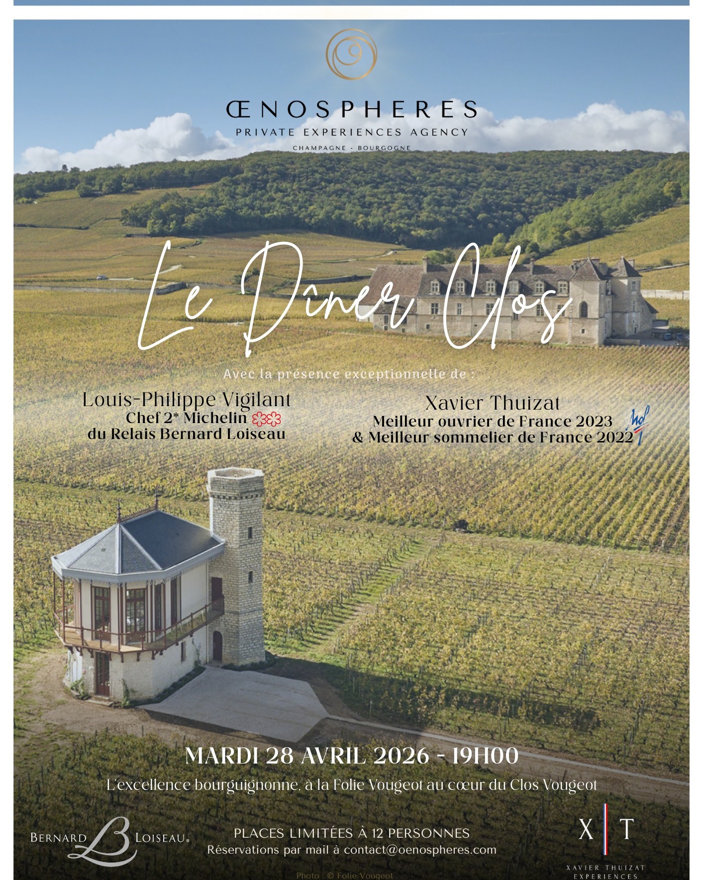 Le Diner Clos au Clos Vougeot