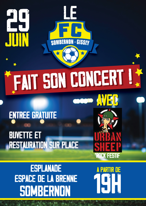 Le FC Sombernon-Gissey fait son concert