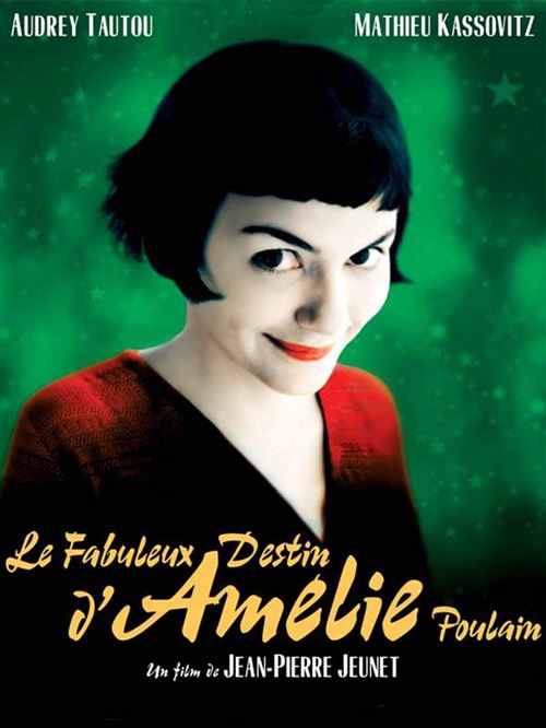 Le Fabuleux destin d'Amélie Poulain, affiche de cinéma