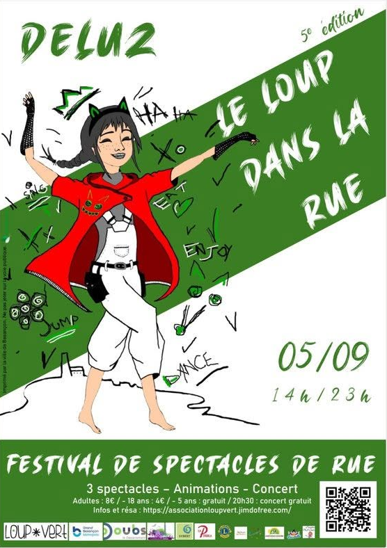 LE LOUP DANS LA RUE