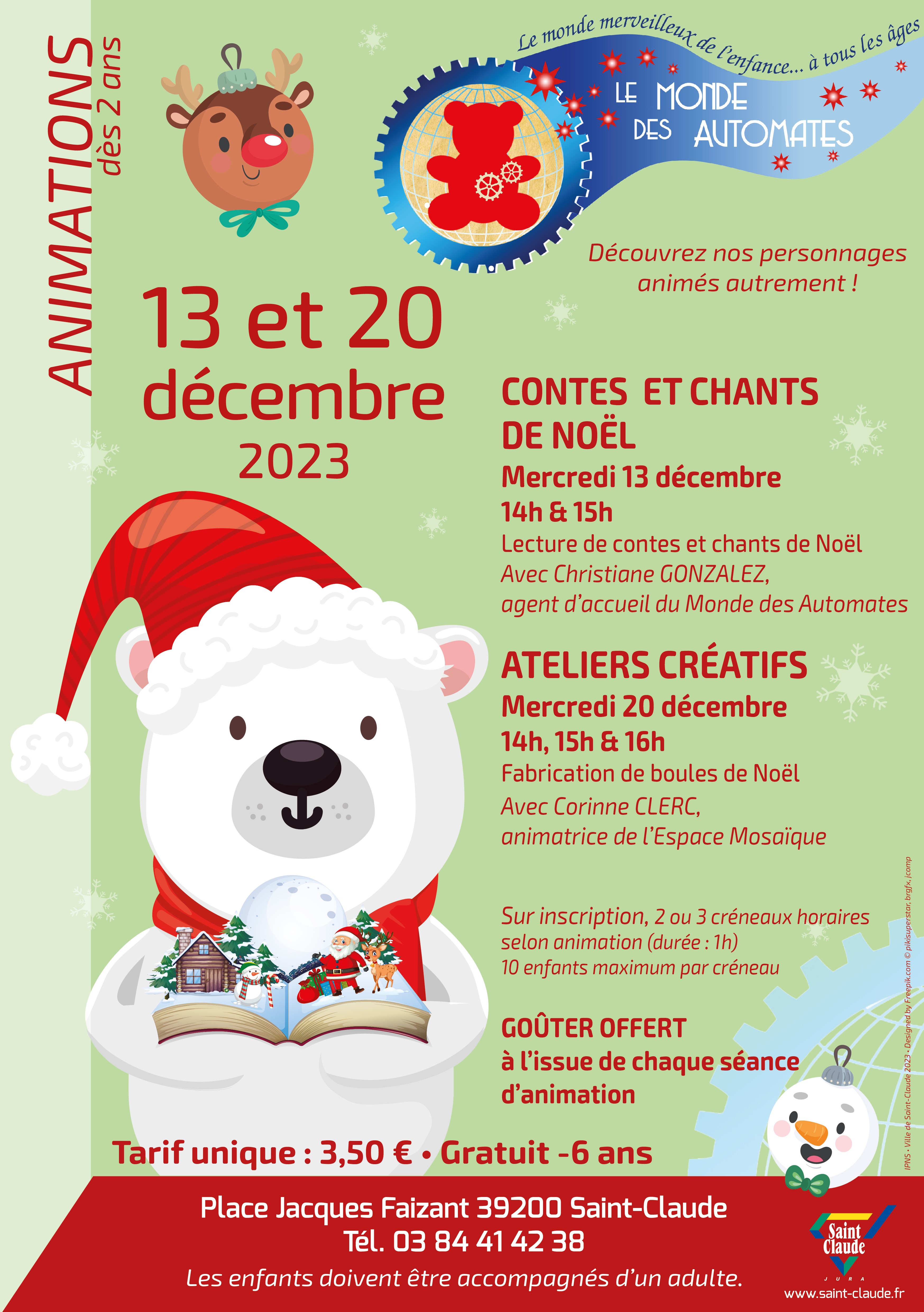 Le Monde des Automates - Animatons décembre 2023