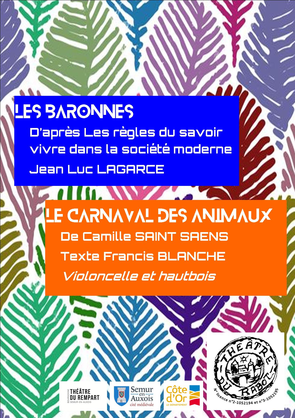 SEMUR THEATRE AMATEUR FESTIVAL - DES BARONNES AU CARNAVAL