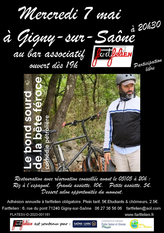 Le bond sourd de la bête féroce.
