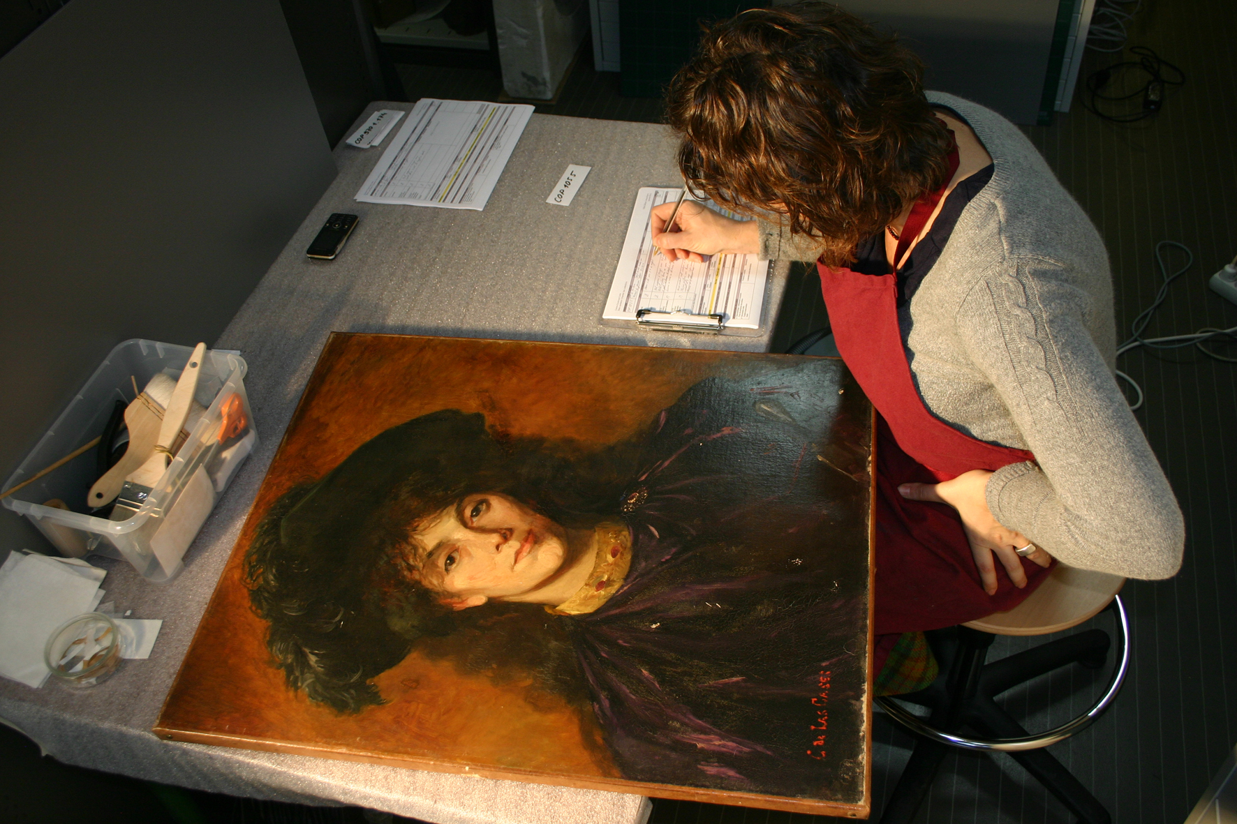 Le récolement des peintures