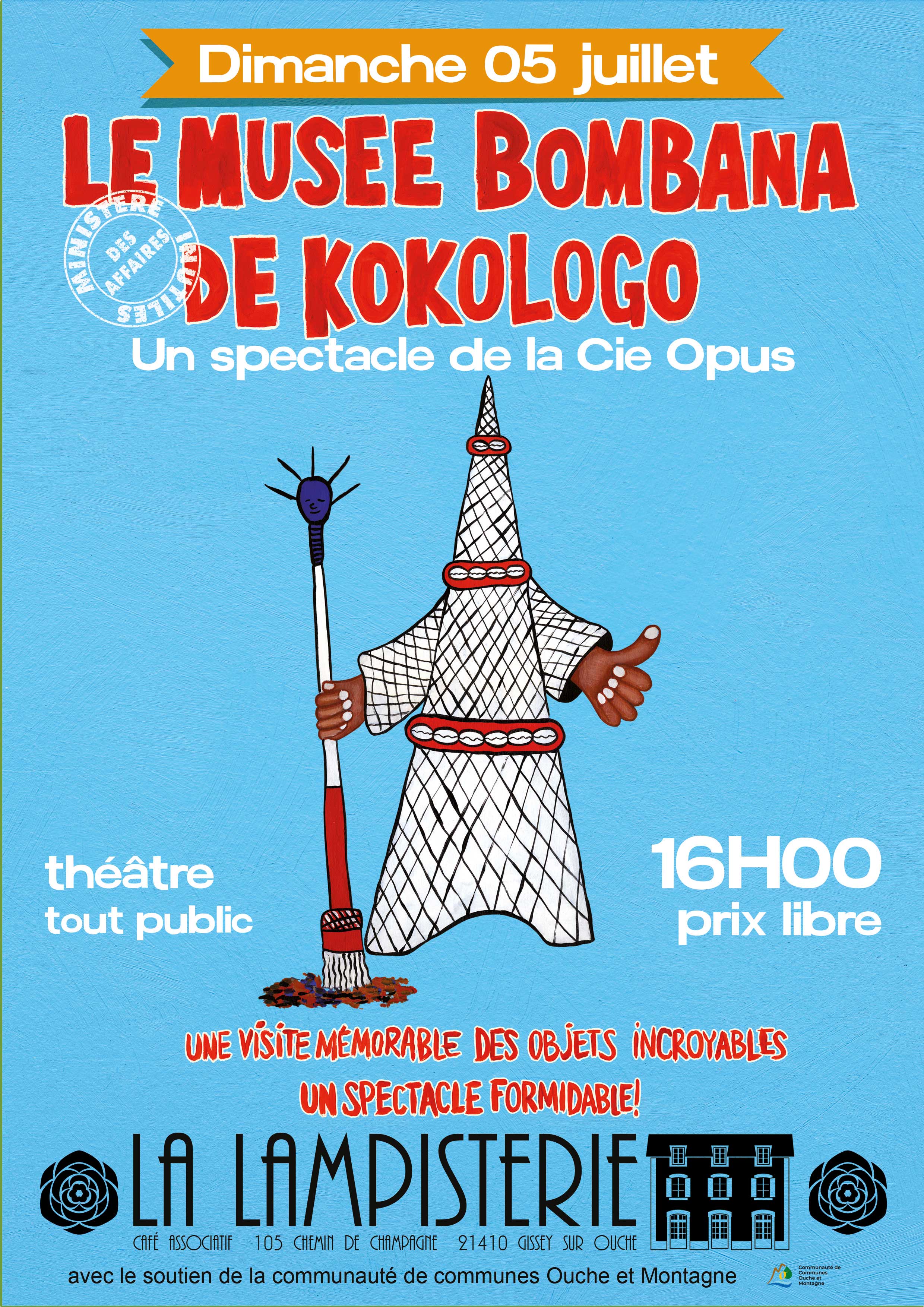 Spectacle "Le musée Bombana de Kokologo"