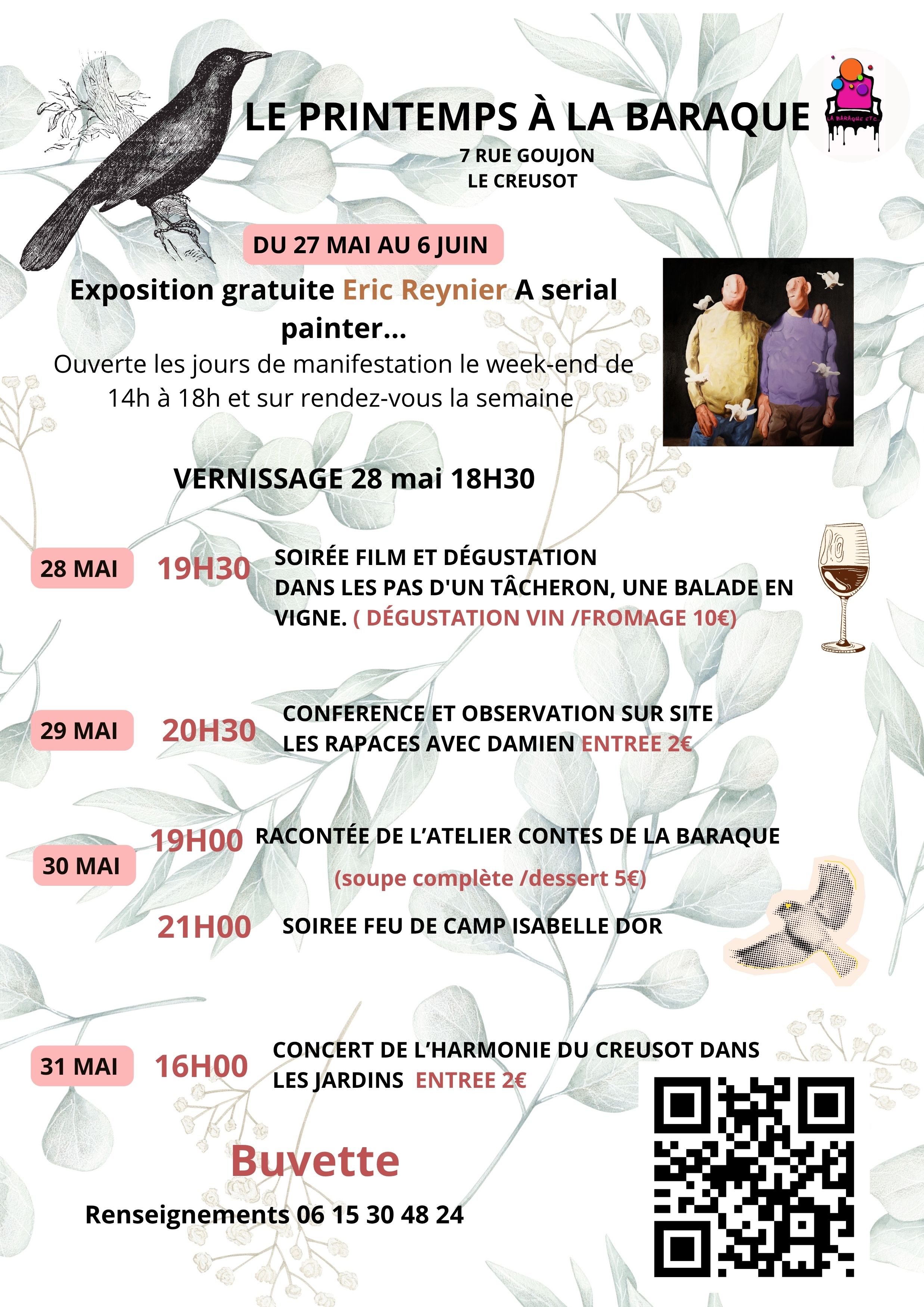 Le printemps à la Baraque