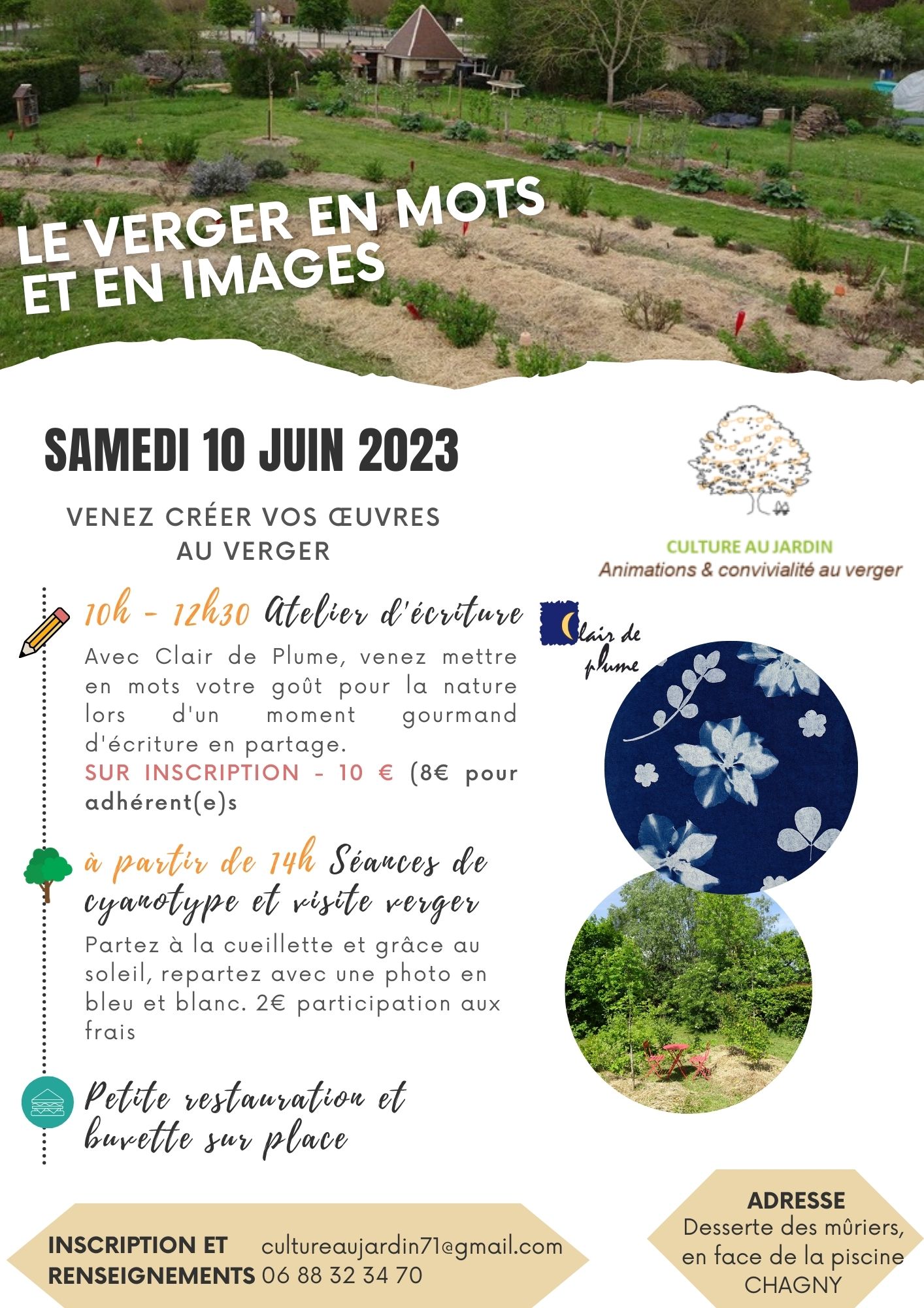 Le verger en mots et en images