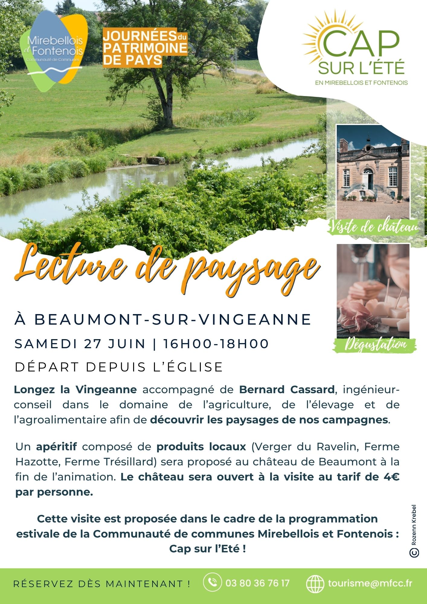 Lecture de paysage à Beaumont sur Vingeanne
