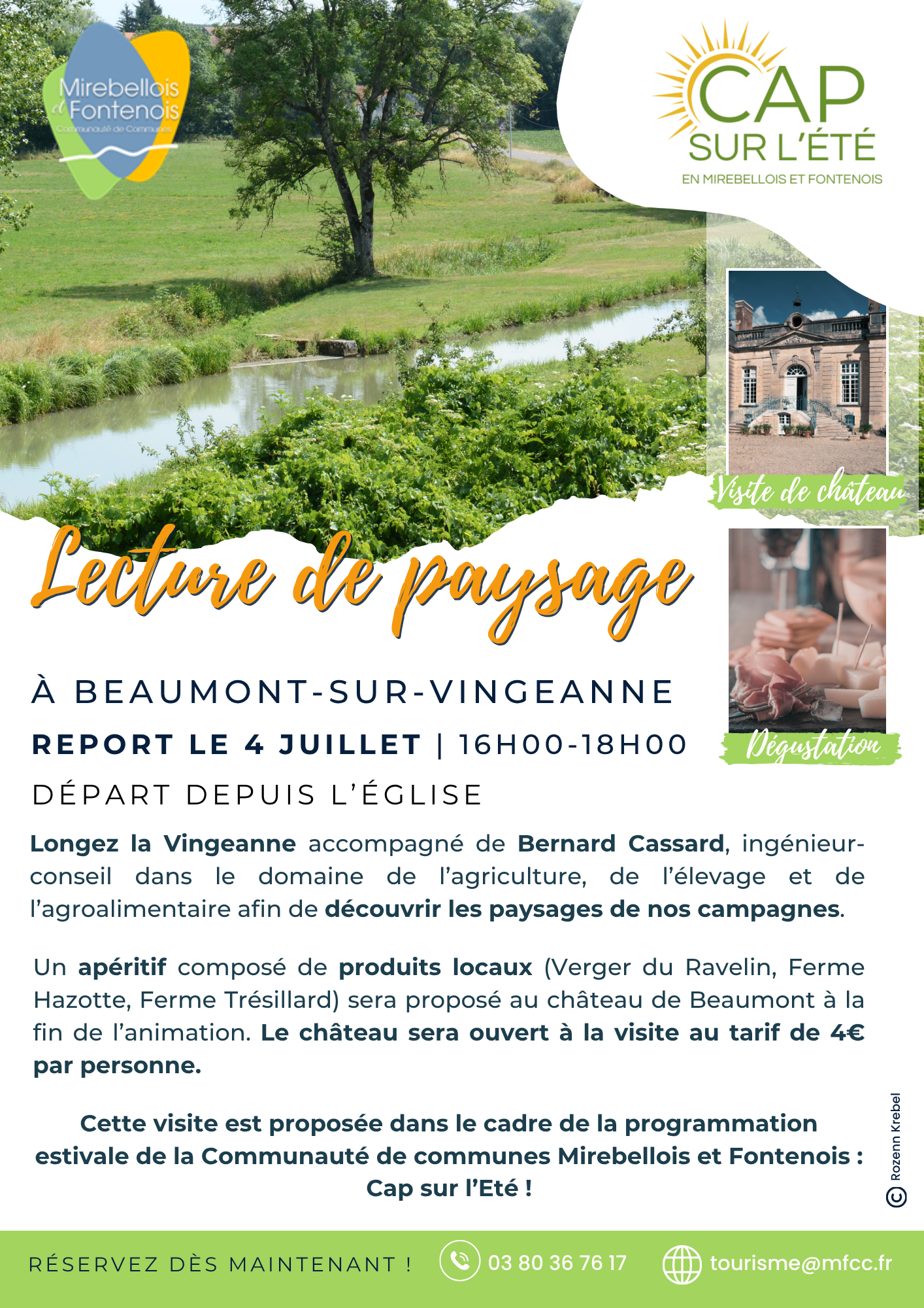 Lecture de paysage à Beaumont sur Vingeanne