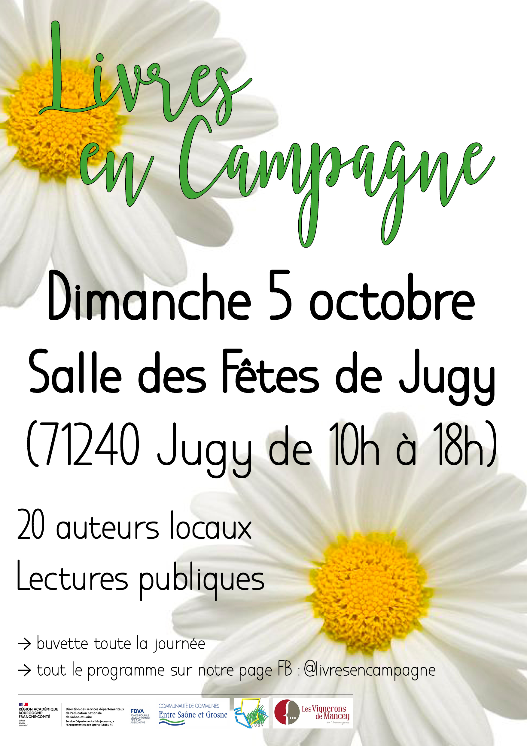 Affiche Livres en Campagne
