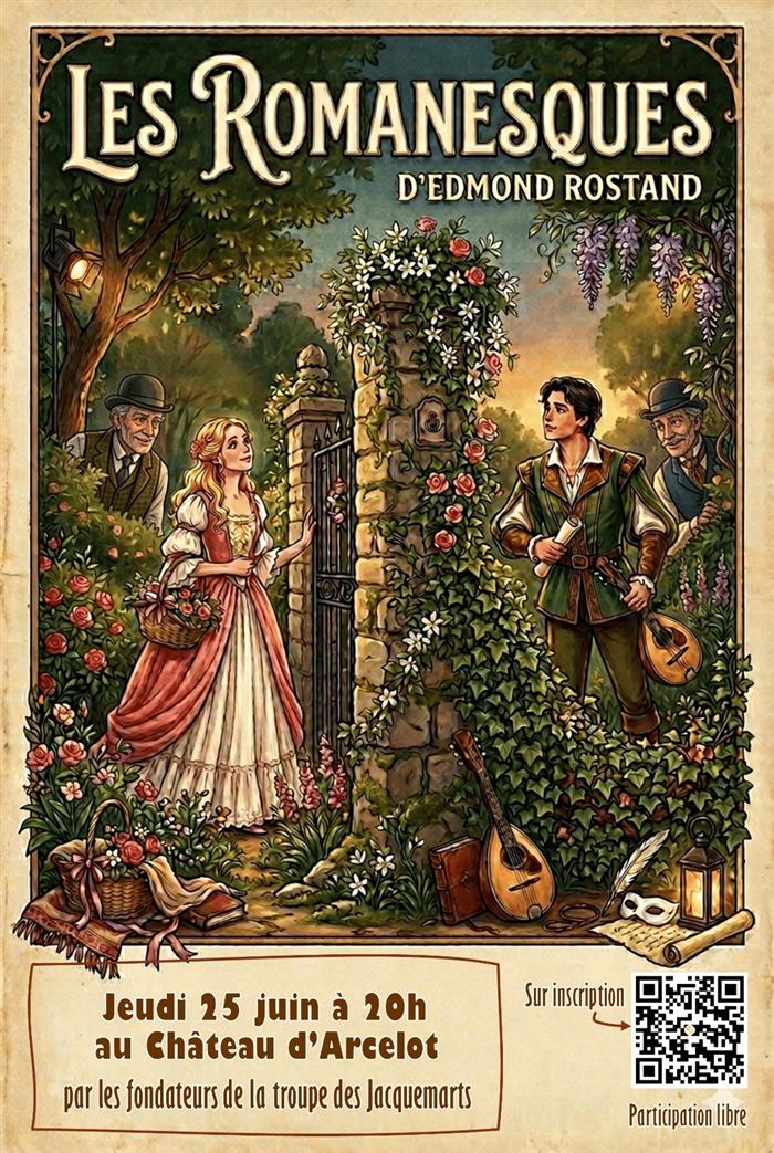 Théâtre : Les Jacquemarts – « Les romanesques »