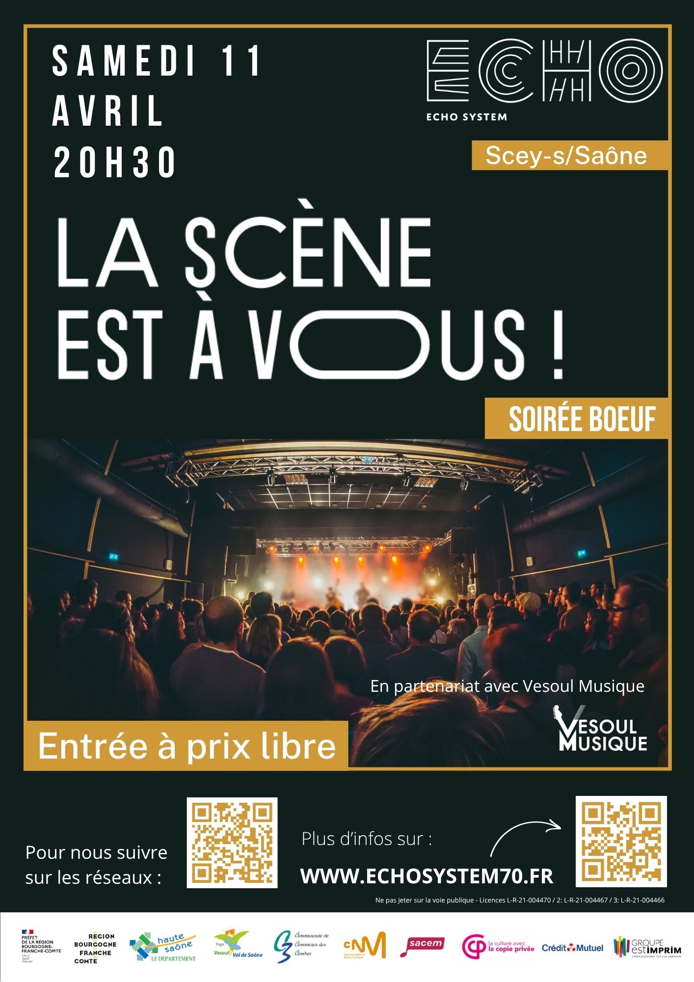 La Scène est à Vous ! – Soirée bœuf