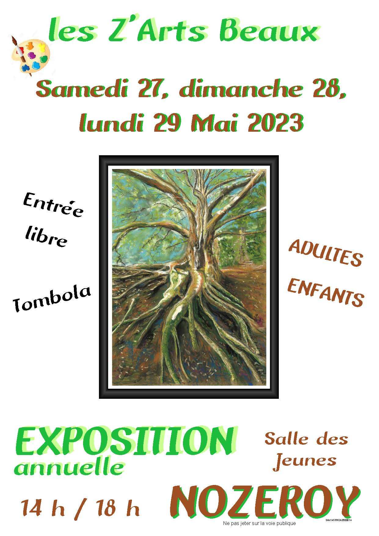 Les Z'arts beaux exposition