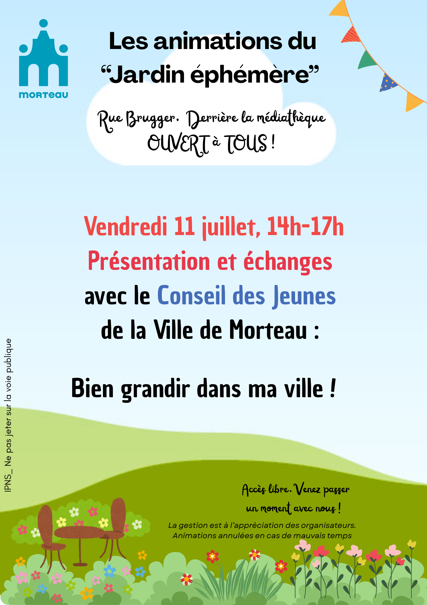 Les animations du “Jardin éphémère”_conseildesjeunes