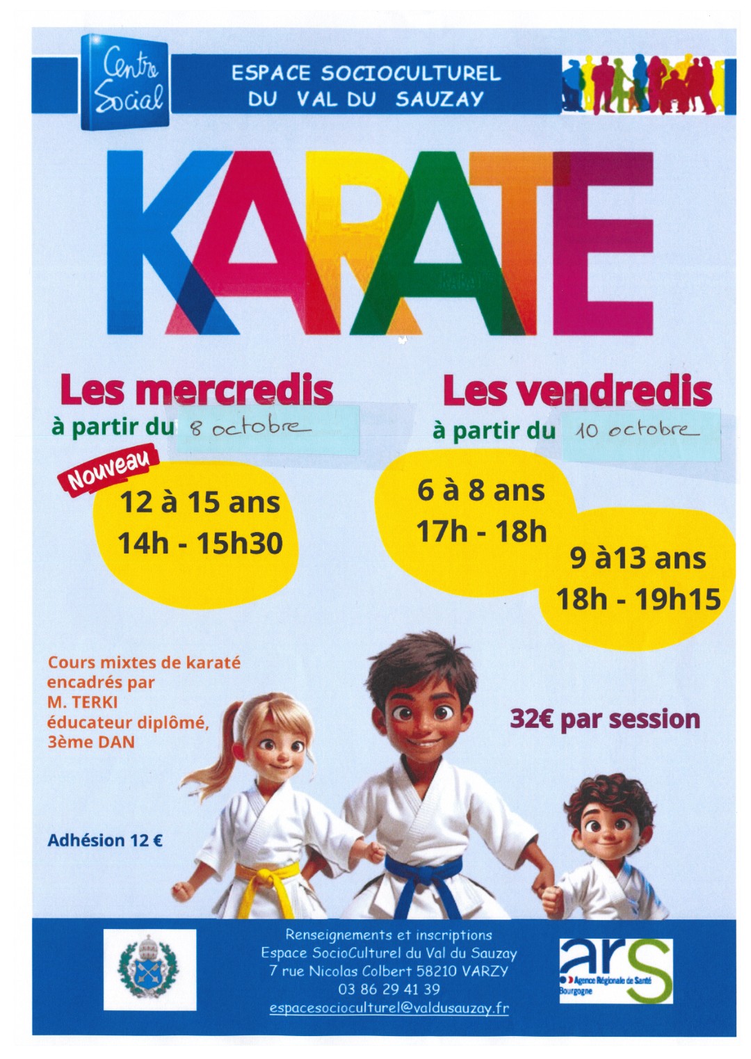 Karaté enfants et adolescents