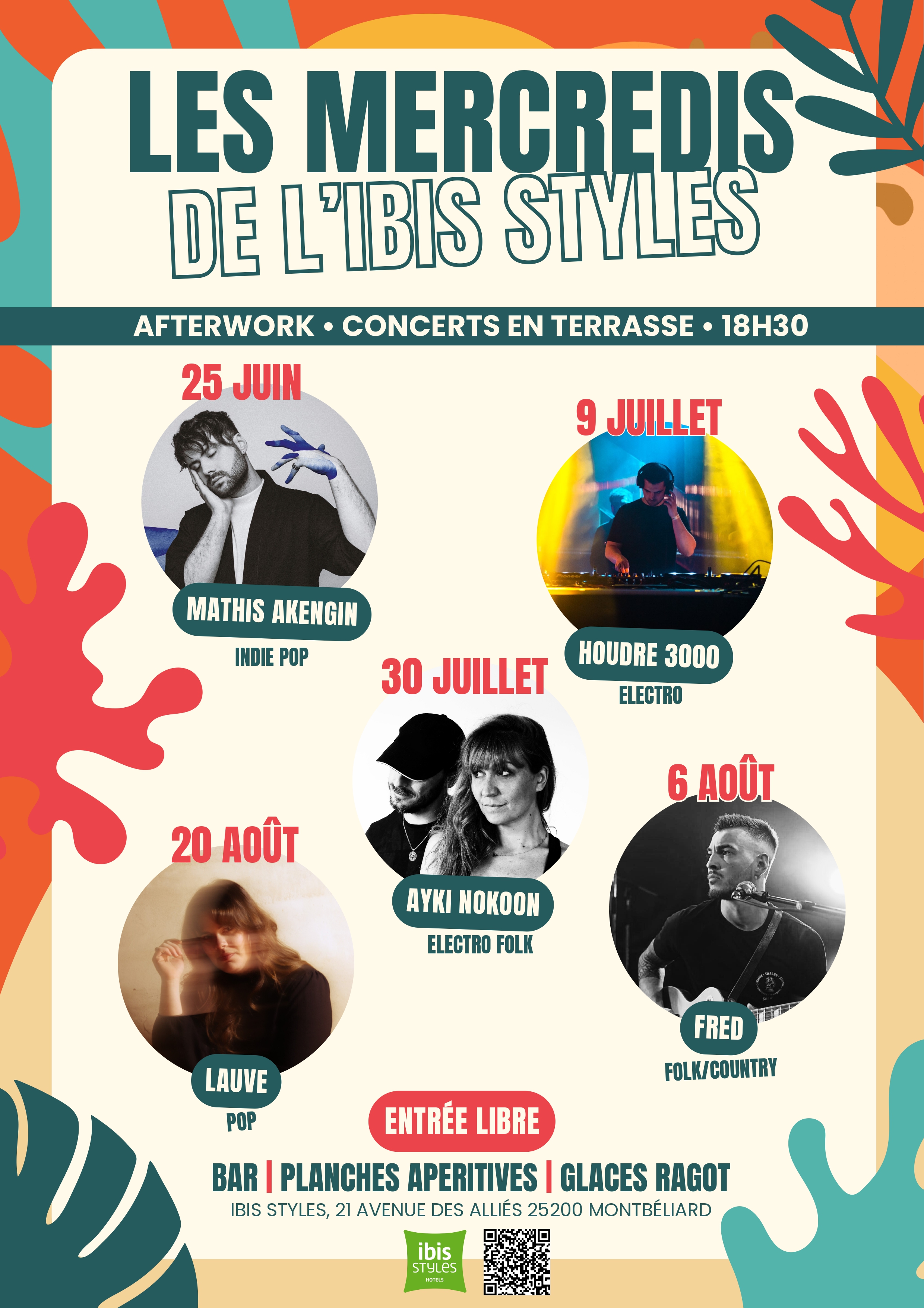 Les mercredis de l'Ibis Styles