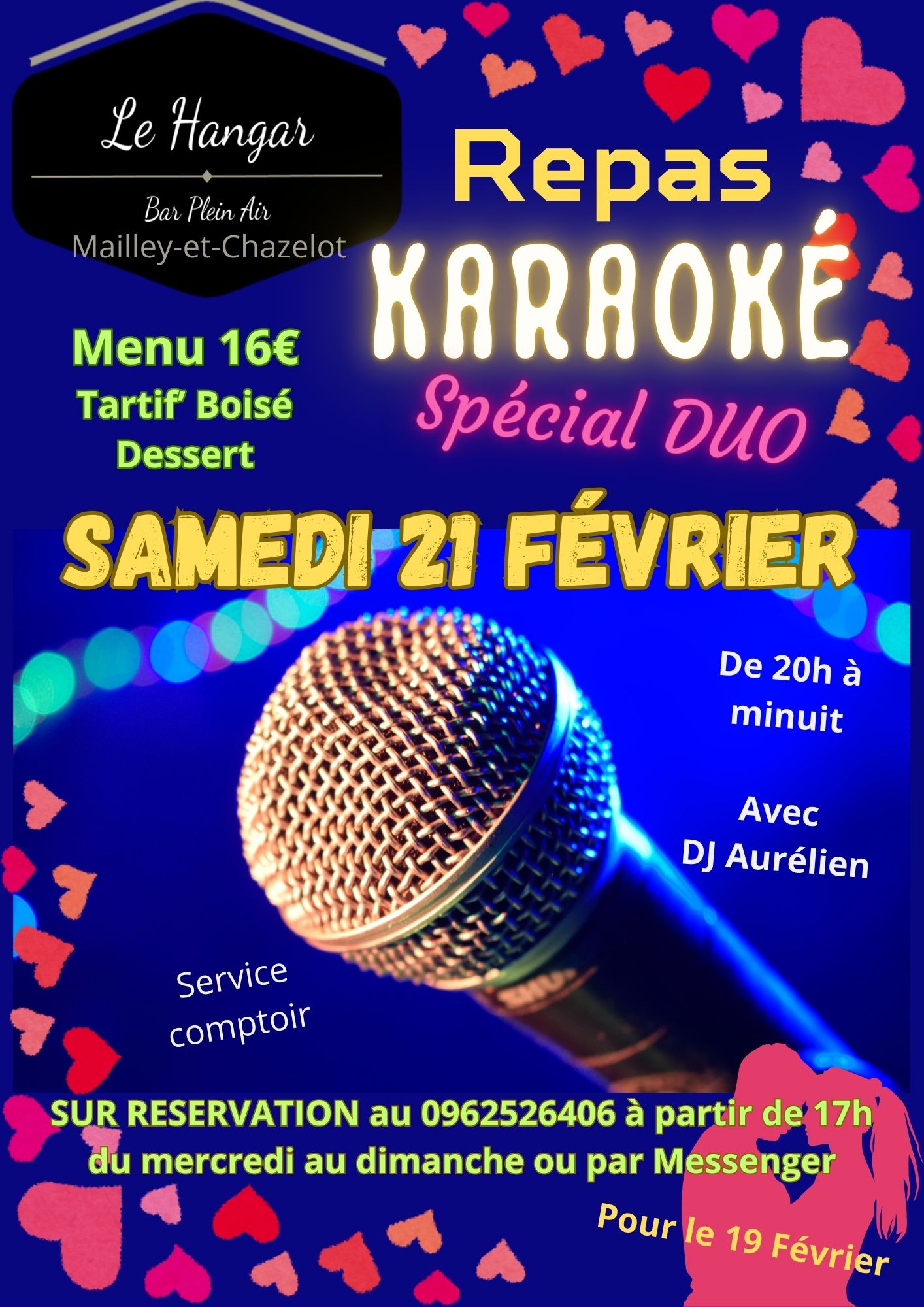 Repas Karaoké Spécial DUO