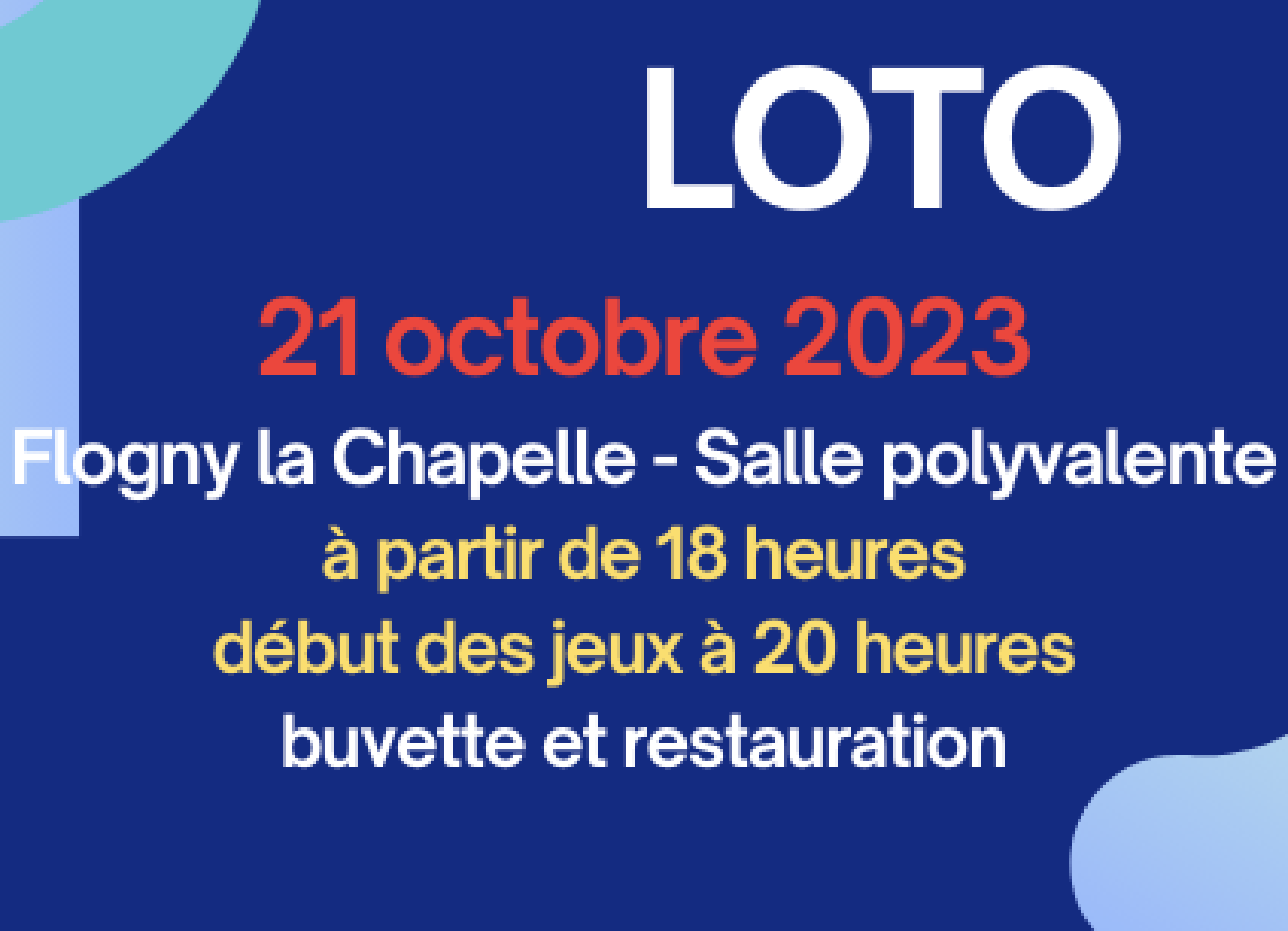 Loto FLC 21 oct