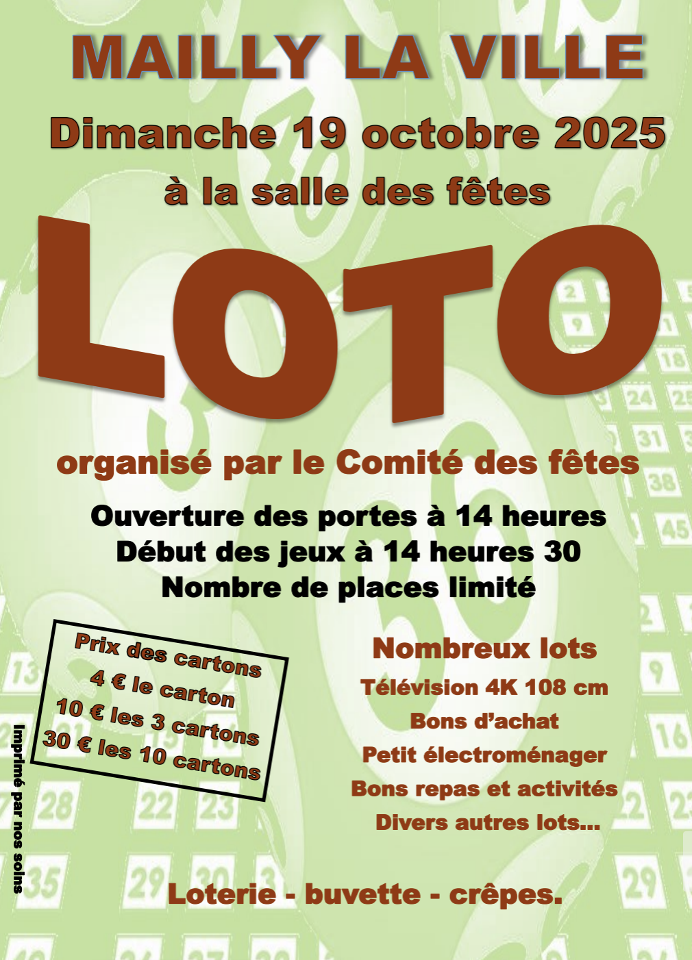 Loto MLV 19 octobre