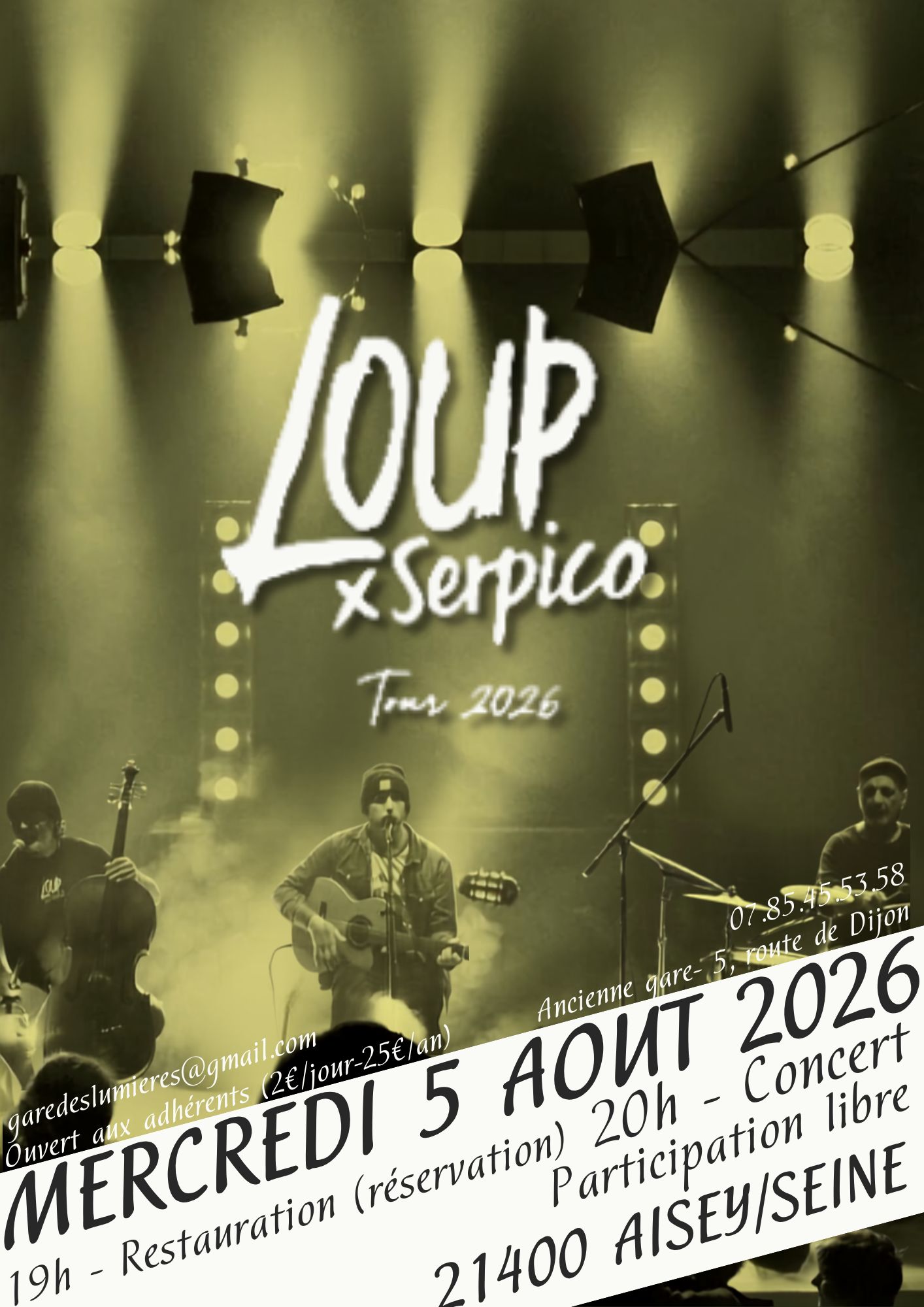 Concert LOUP FEAT SERPICO