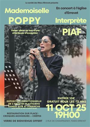 Mademoiselle POPPY interprète PIAF
