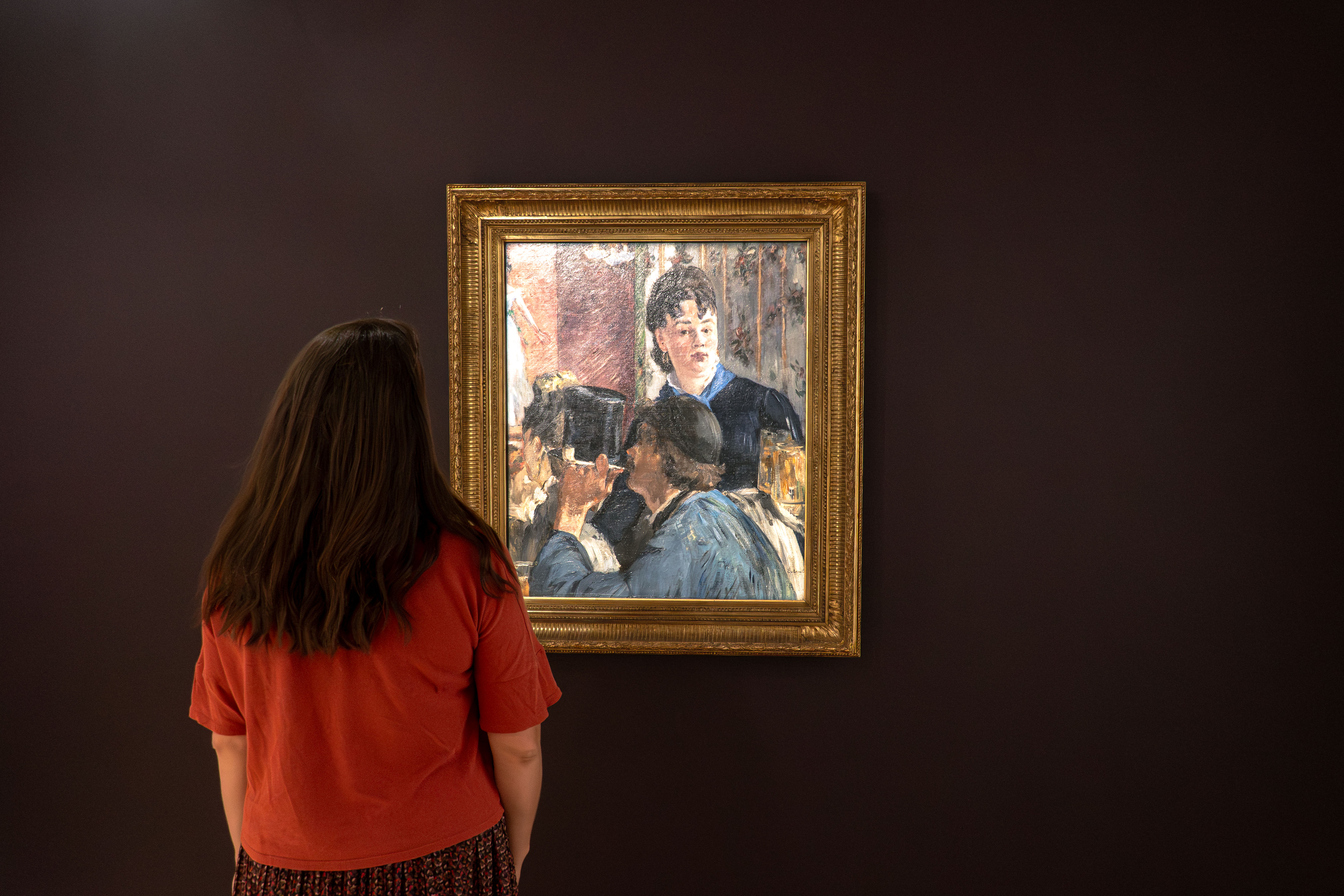 Musée de l'Abbaye - Visites flash du tableau de Manet : La serveuse de Bocks