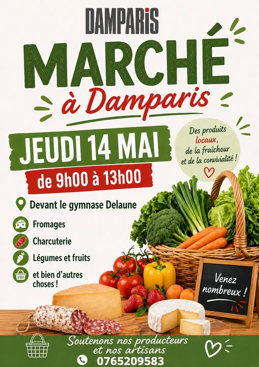 Marché de Damparis — visuel événement