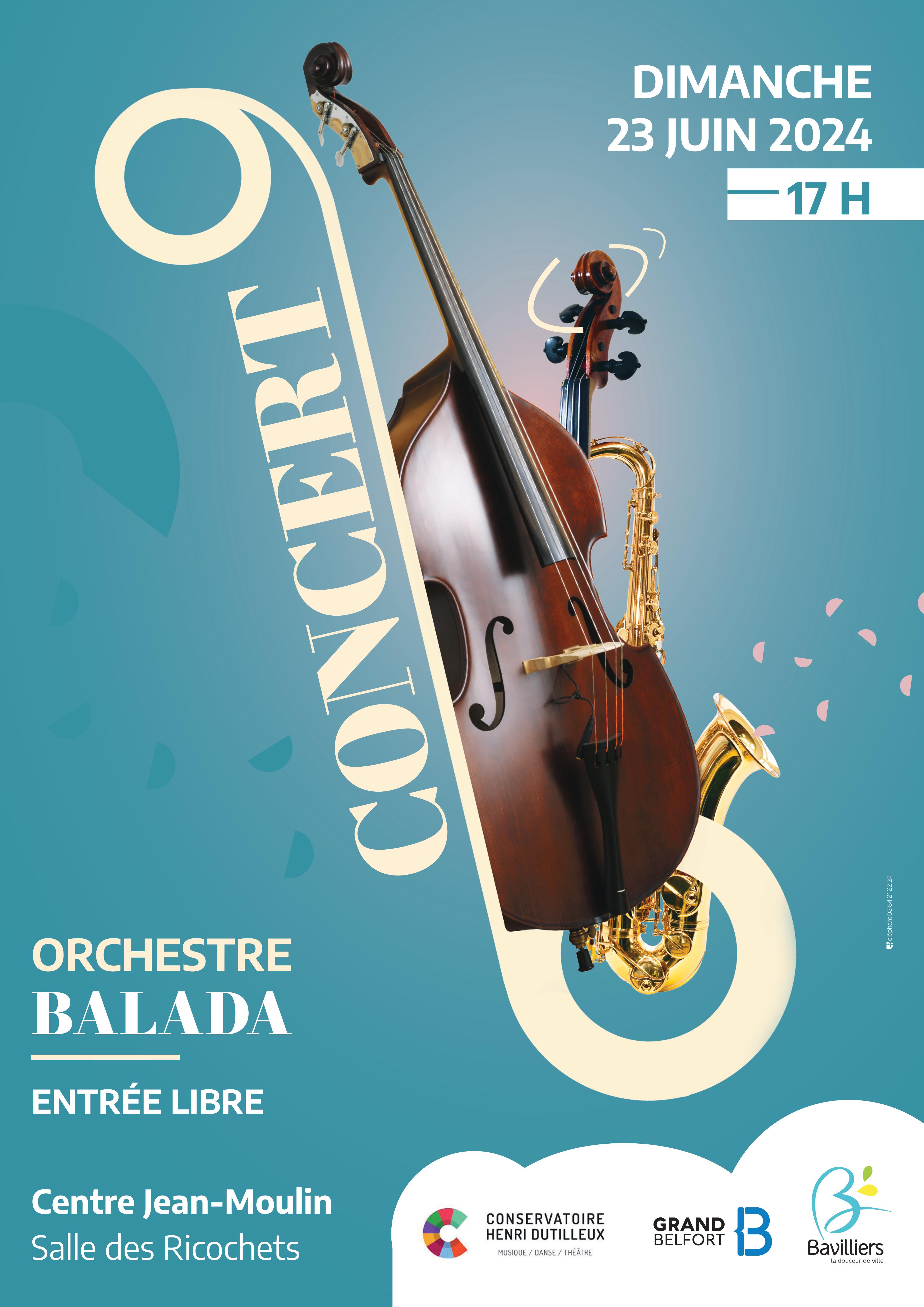 Affiche concert Balada
