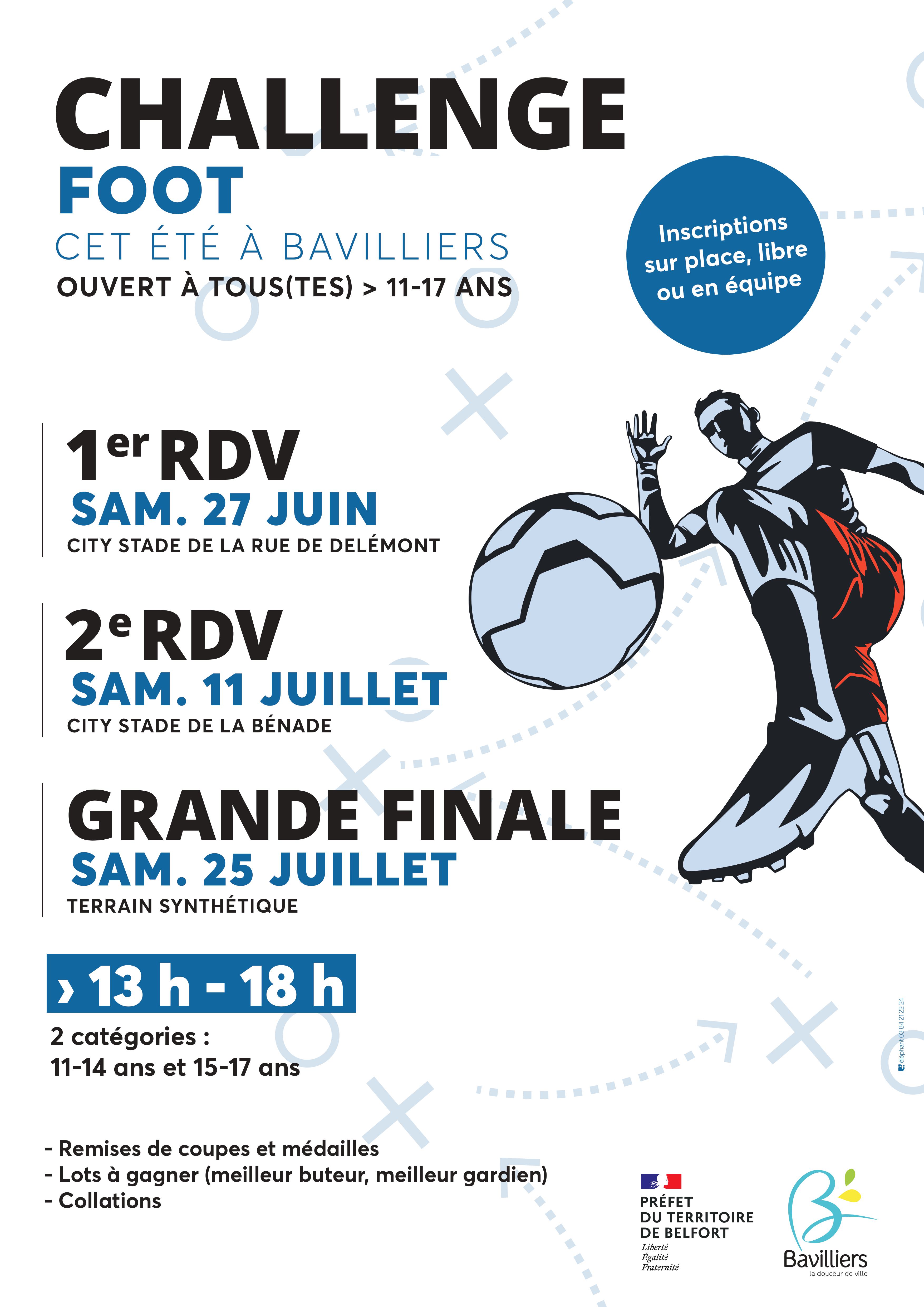 Challenge foot