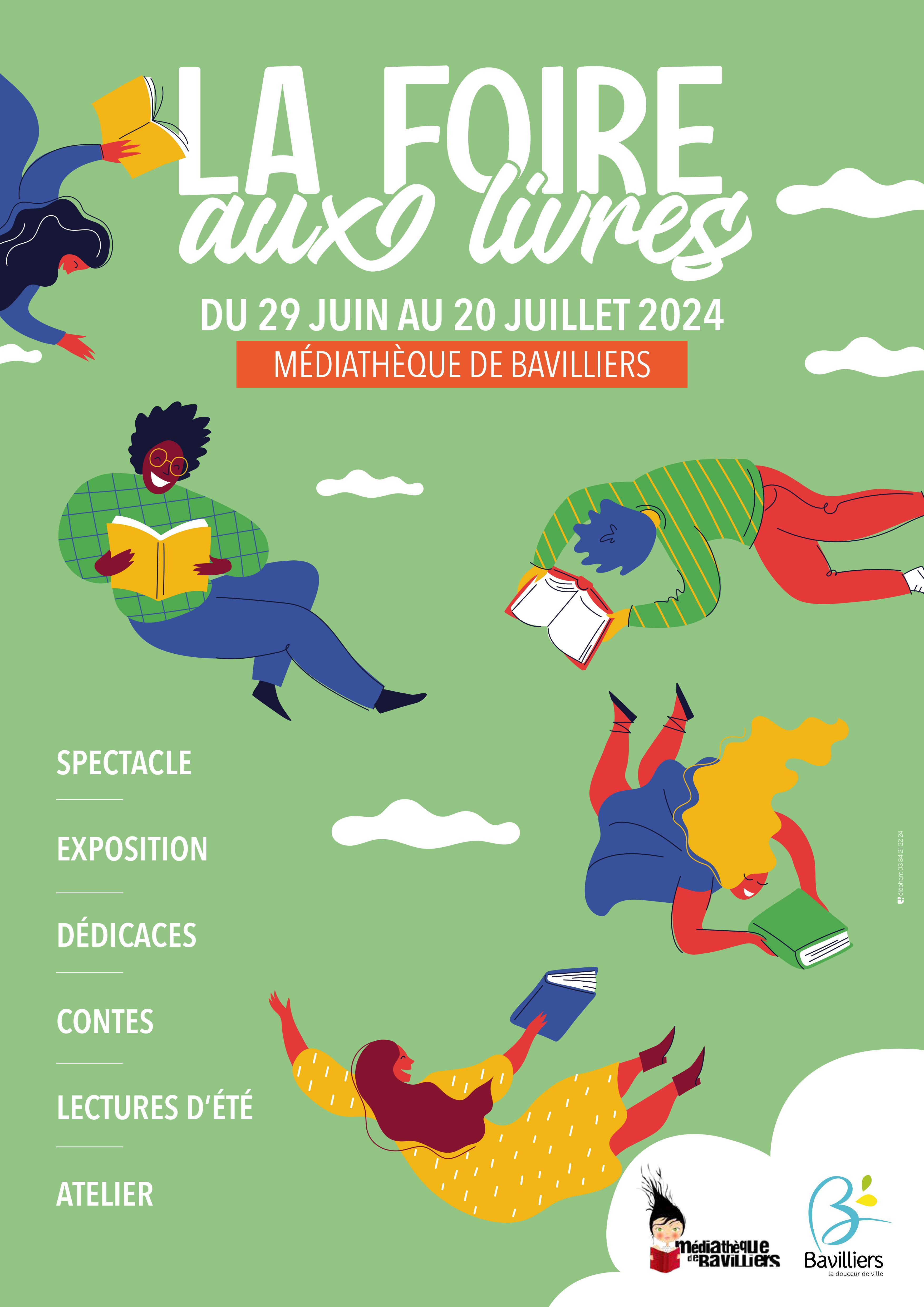 Affiche Foire aux livres