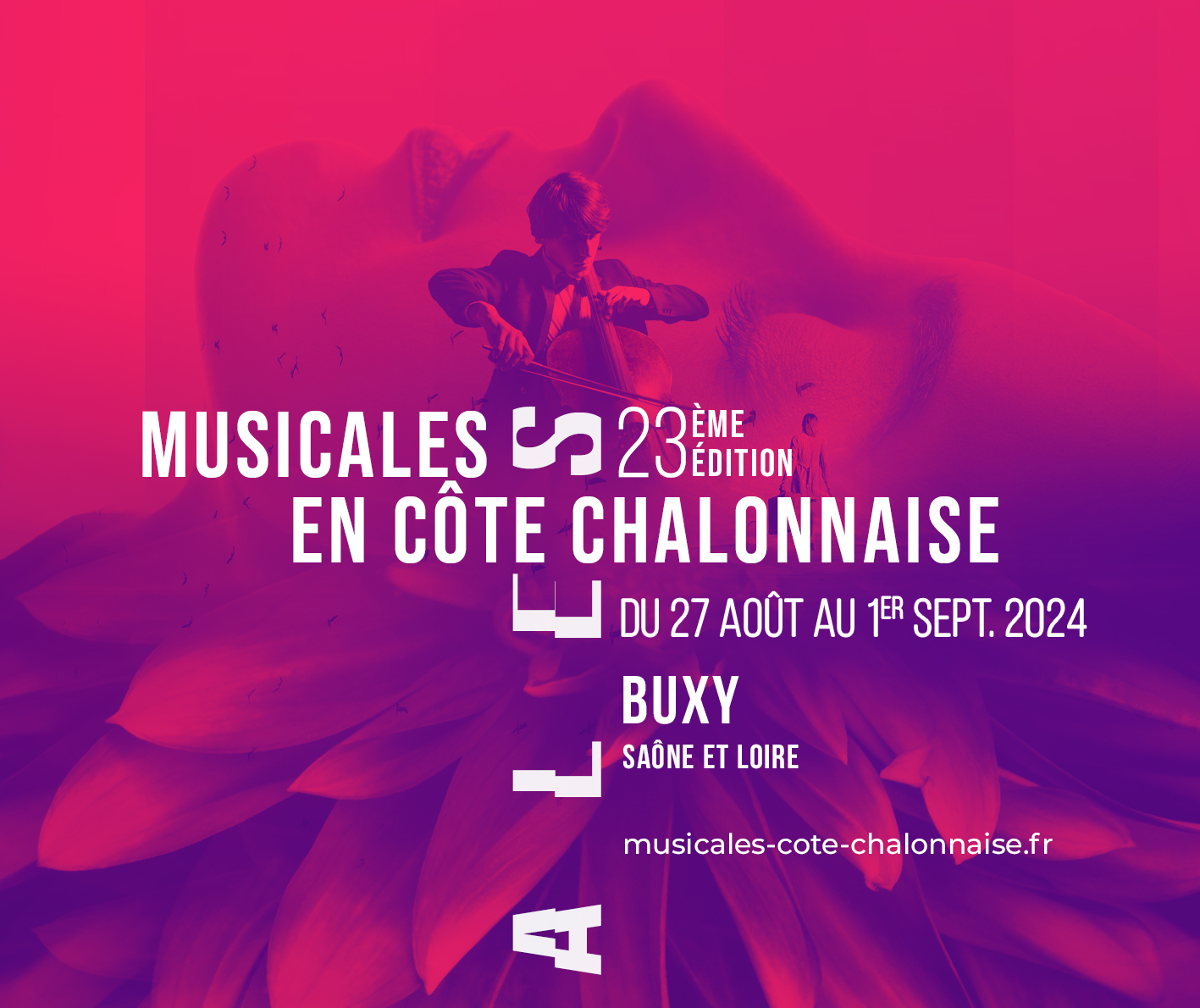 MUSICALES COTE CHALONNAISE VISUEL ANNONCE 2024