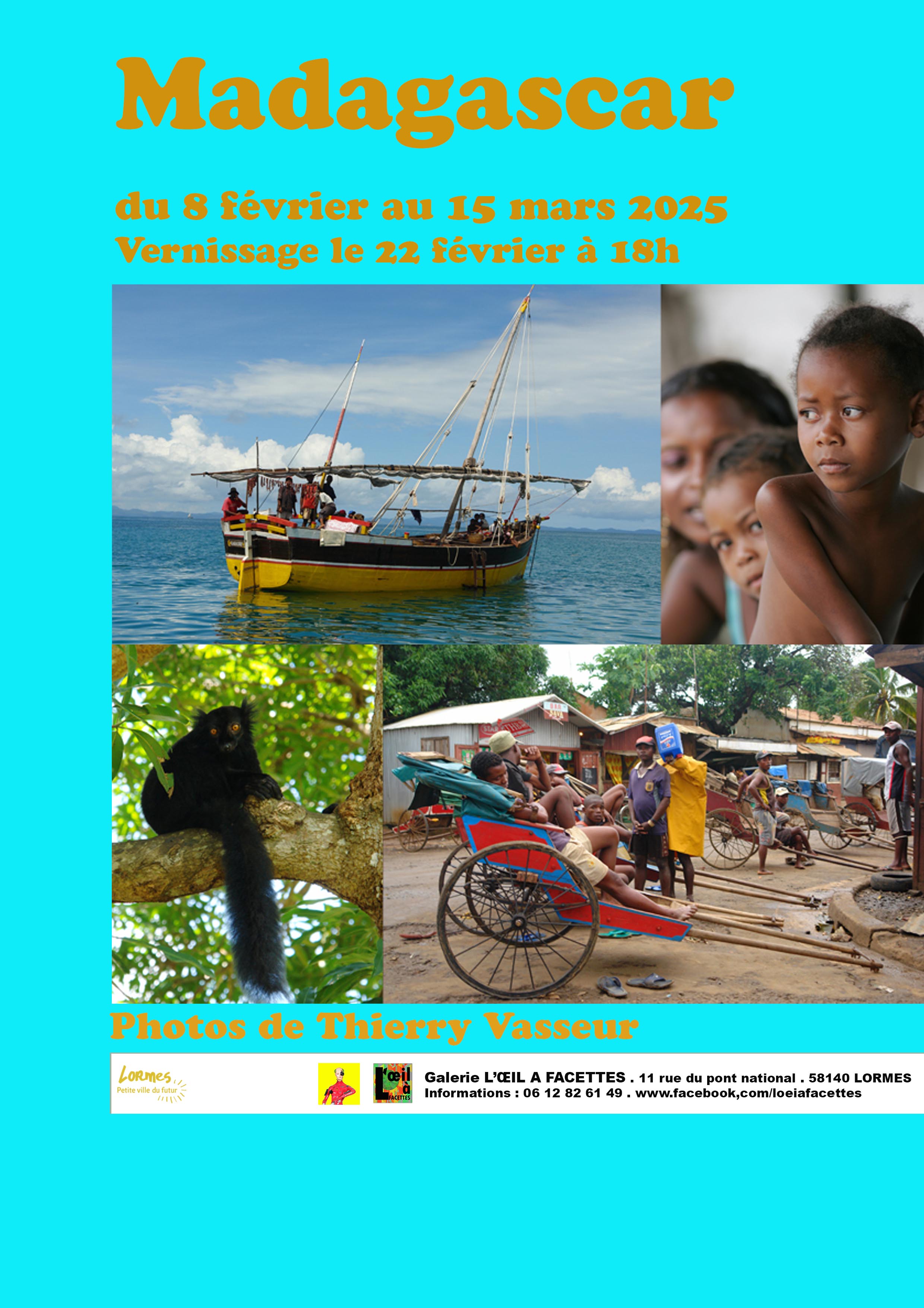 Affiche exposition Madagascar