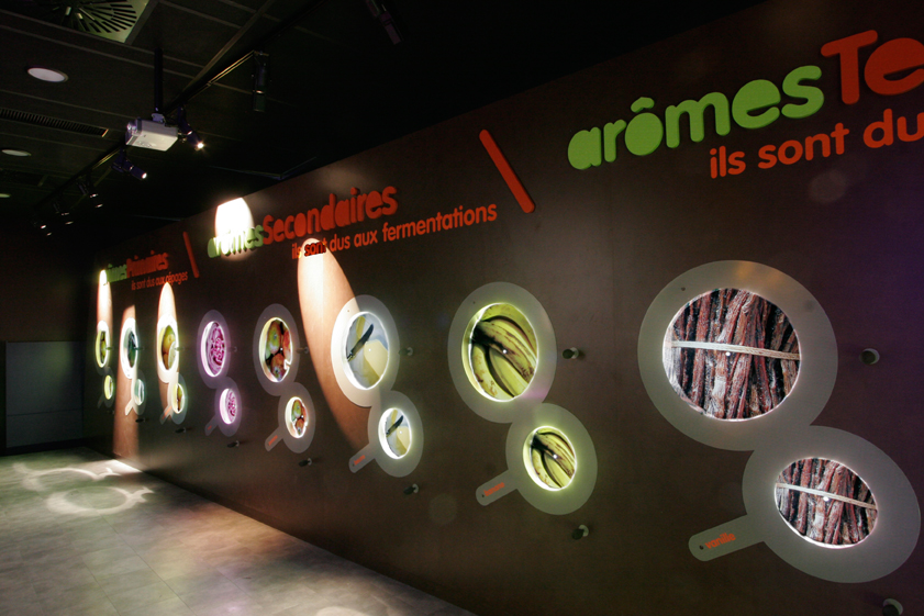 Magie des Bulles Mur des arômes - L'Imaginarium