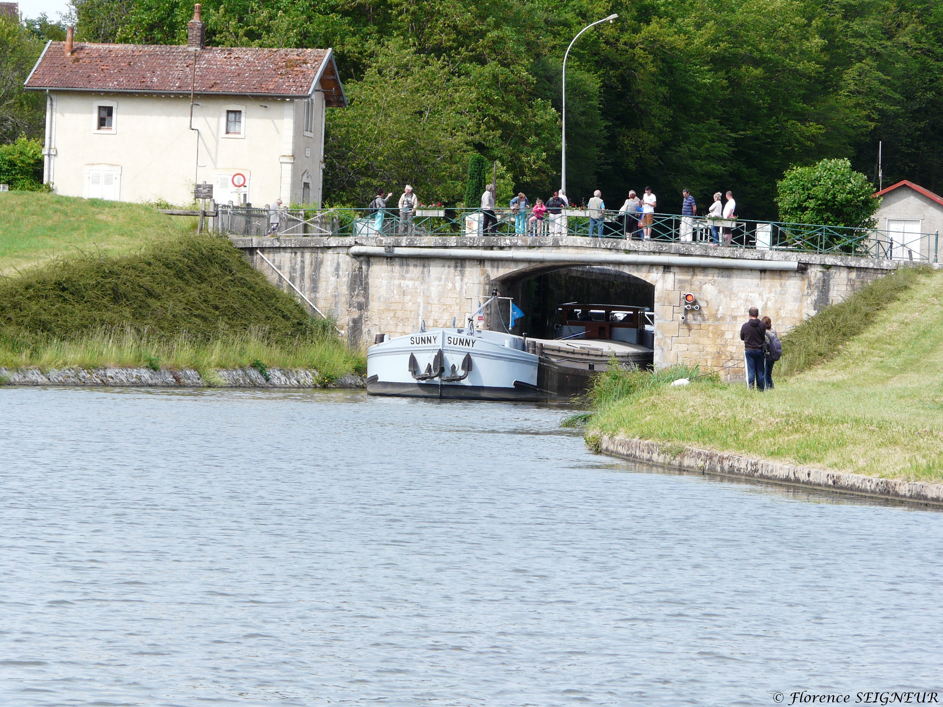 Les Sept Ecluses de Rogny — Transport à Yonne
