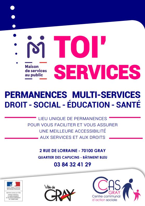 Maison service publique Gray