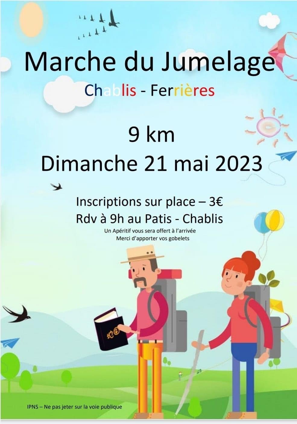 Marche Chablis 21 mai