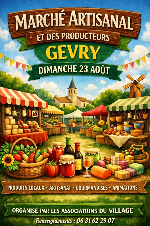Marché de Gevry — visuel événement