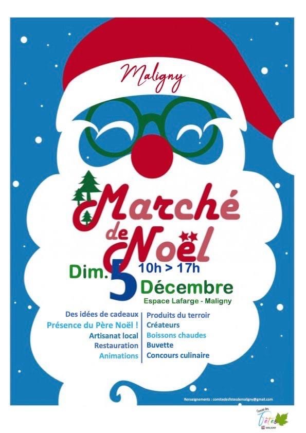 Marché Noël Maligny 5 dec