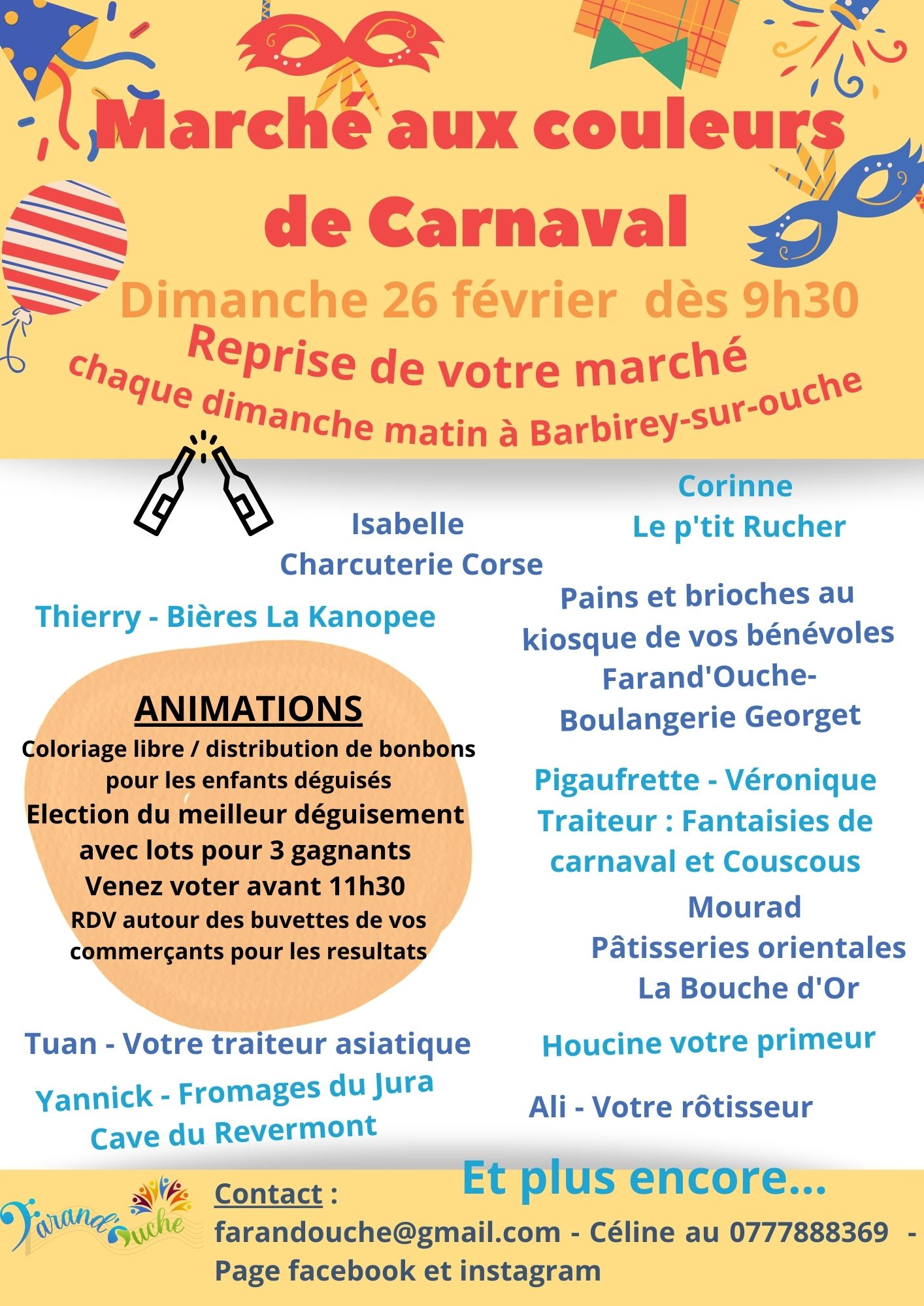Marché aux couleurs de Carnaval - 1