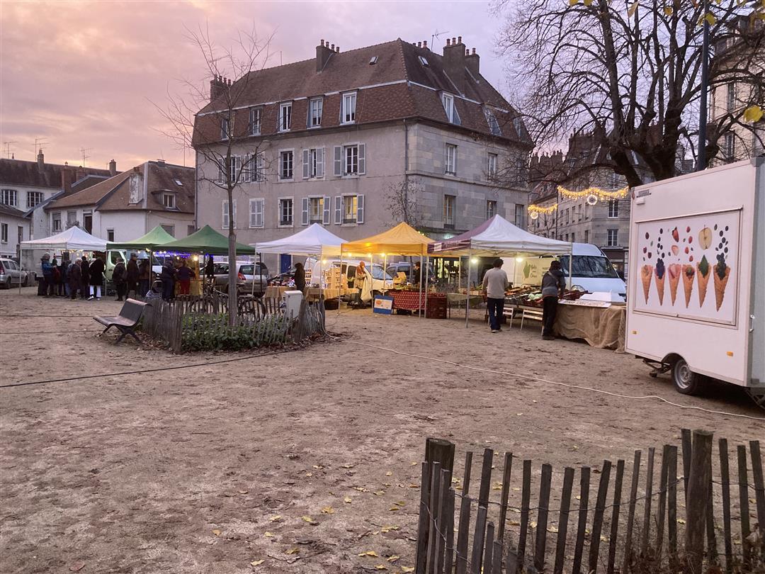 Marché bio de Tarragnoz