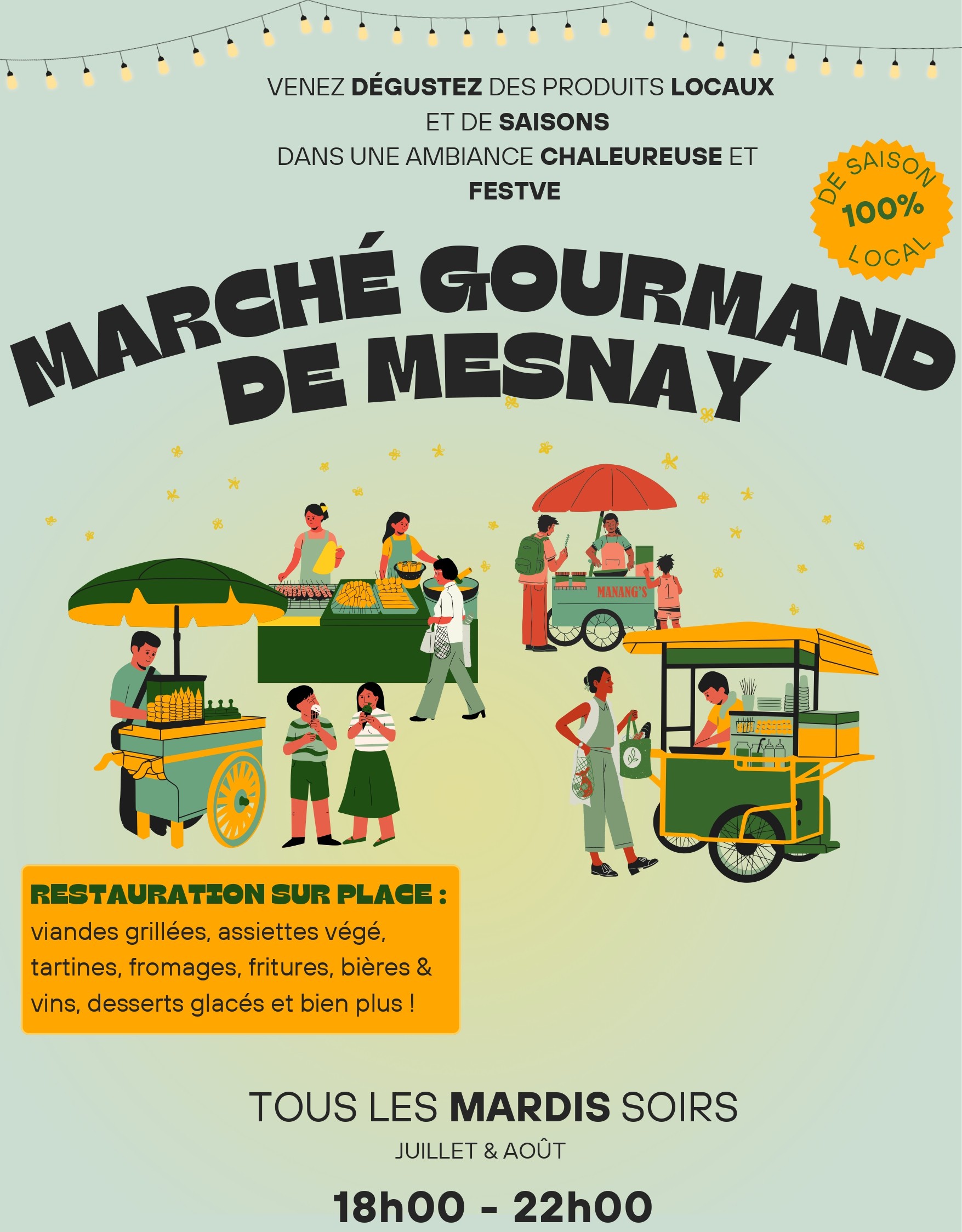 Marché gourmand de producteurs