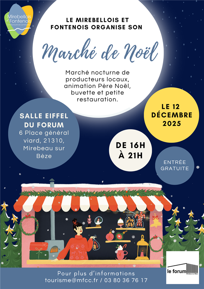 Marché de Noël Mirebellois et Fontenois