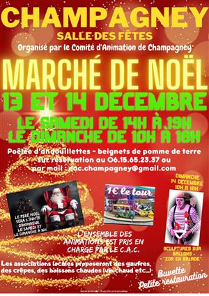 Marché de Noël à Champagney