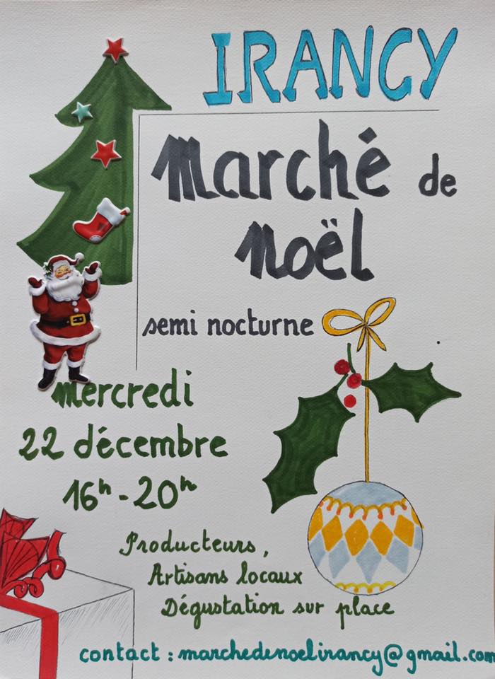 IRANCY FAIT SON MARCHÉ DE NOËL EN SEMI-NOCTURNE