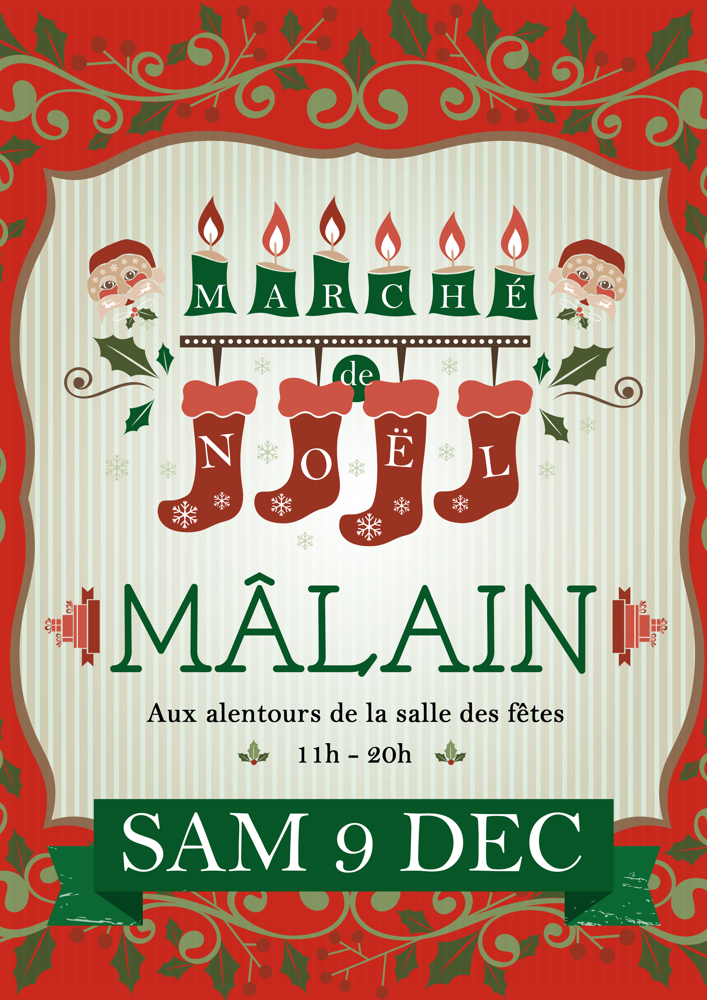 Marché de Noël Mâlain