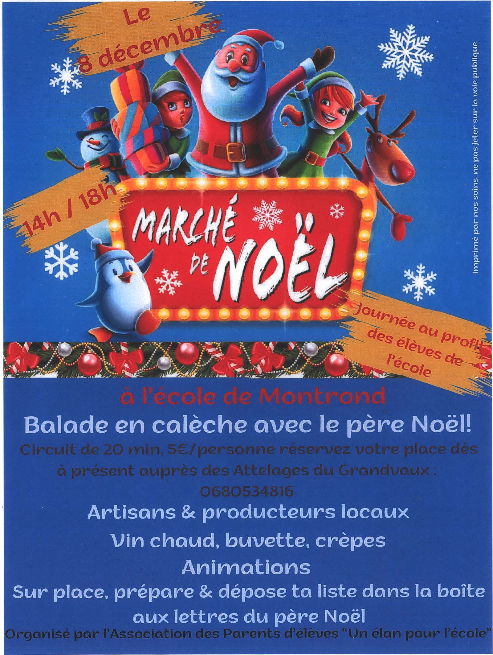 Marché de Noël Montrond