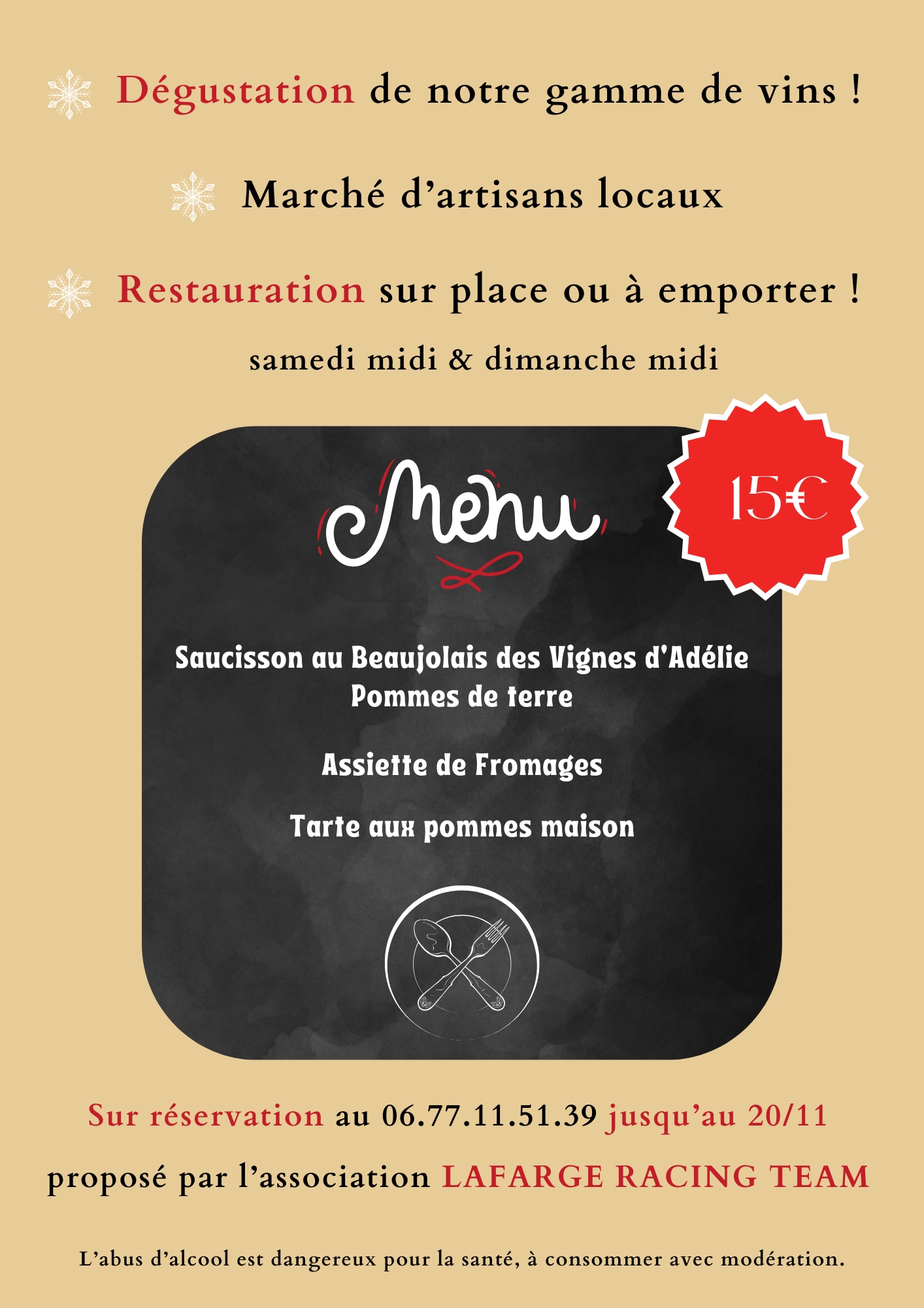 Marché de Noël  23 & 24/11/2024 - Les Vignes d'Adélie