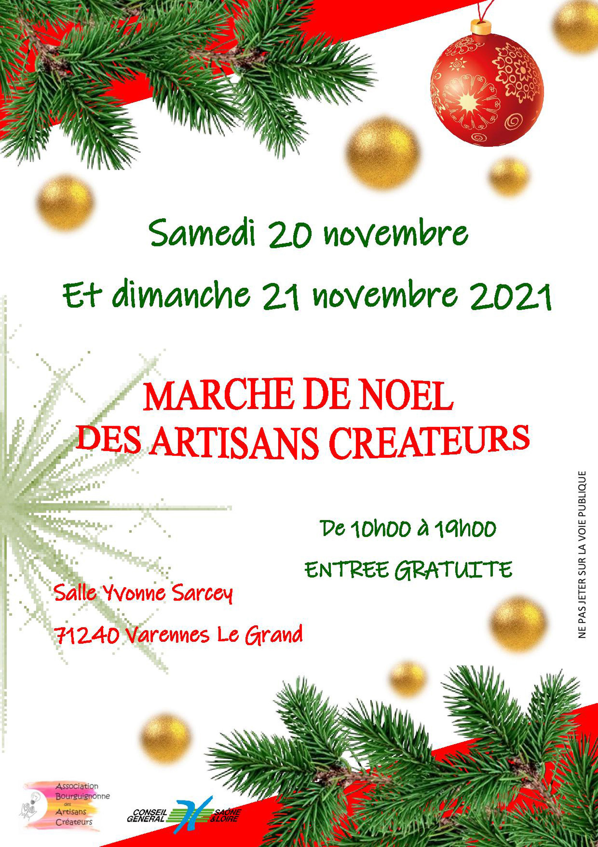 Marché de Noel des Artisans Créateurs