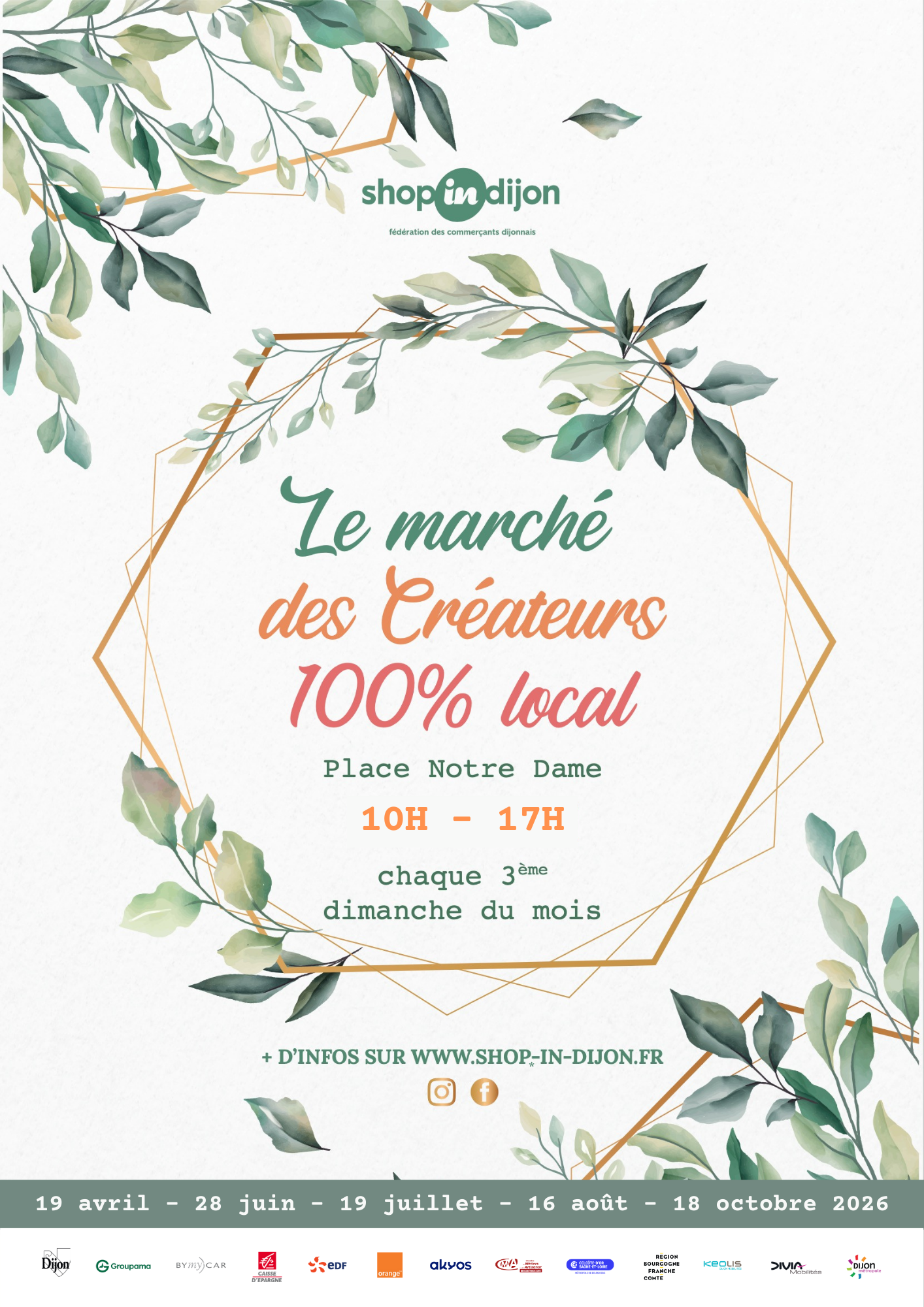 Marché des créateurs 100% local